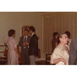 Smith Richardson’s farewell dinner at Wright College Dining Hall, 1983