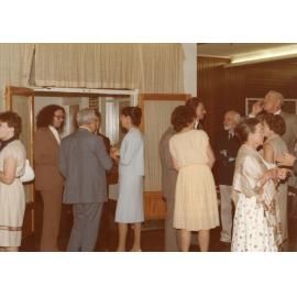 Smith Richardson’s farewell dinner at Wright College Dining Hall, 1983