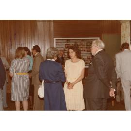 Smith Richardson’s farewell dinner at Wright College Dining Hall, 1983