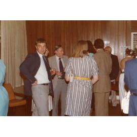 Smith Richardson’s farewell dinner at Wright College Dining Hall, 1983