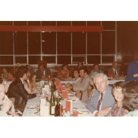 Smith Richardson’s farewell dinner at Wright College Dining Hall, 1983