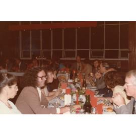 Smith Richardson’s farewell dinner at Wright College Dining Hall, 1983
