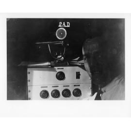 Bert Byrnes at Radio 2AD, 1939
