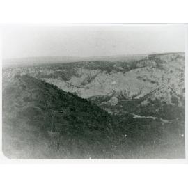 Where the Anzac had to climb to fight the Turks, 1923