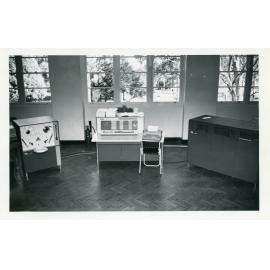 Computing equipment in the interior of Booth Block, UNE