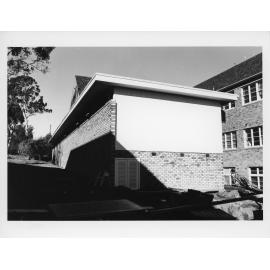Extension outside Booth Block