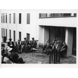 Sir Frank Kitto (Chancellor) an adress at the opening of Economics