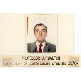 Professor J. Walton