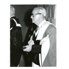 Sir Richard Lane Poole, conferring of Honorary Degrees, 13 October 1962