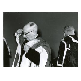Mr. Justice Clancy, conferring of Honorary Degrees, 13 October 1962