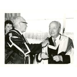 Sir Richard Lane Poole, conferring of Honorary Degrees, 13 October 1962