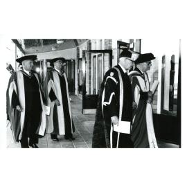Academic procession, Occasion of Confirment of Honorary Degrees, UNE, 1962