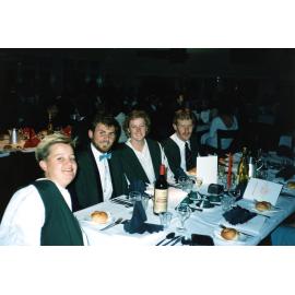 Students at the Annual Dinner, Wright College, 1987