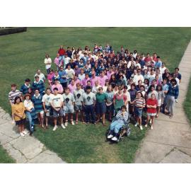 Wright College students, 1992