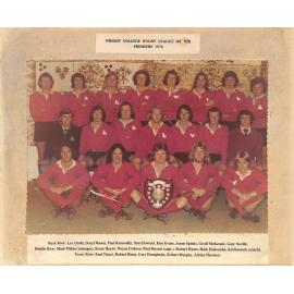 Wright College Rugby League 1st XIII Premiers, 1976