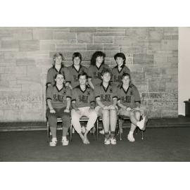 Women's Soccer, Wright College, 1986