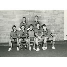 B Grade Men's Soccer team, Wright College, 1986