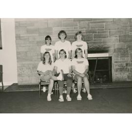 Epsilon Women's Indoor Soccer team, 1986
