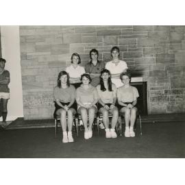 Delta women's indoor soccer, Wright College, 1986