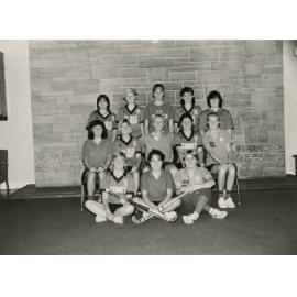 Women's B Hockey 'Jim Beam Allstars', Wright College, 1986
