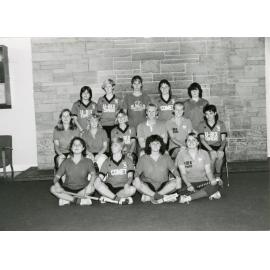Women's B Hockey "Jim Beam Allstars", 1986