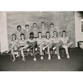 Gamma Gladiators and Olympians, indoor soccer, 1986