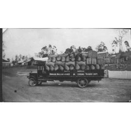 A mail truck