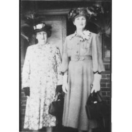 Mary McLachlan (nee Gallogly) and Dorrie Aldham (nee Gallogly)