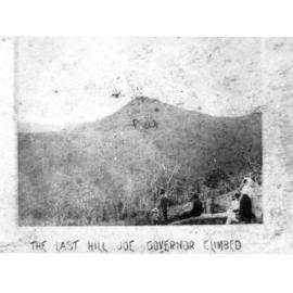 The last hill Joe Governor climbed