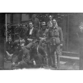 A group of soldiers at Booloominbah