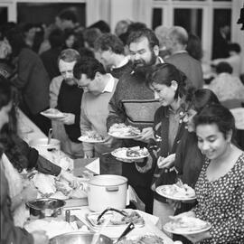 International Cuisine Night at Wright College, 1992