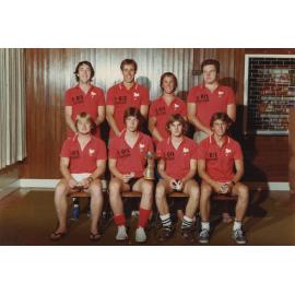 Squash team, Wright College 