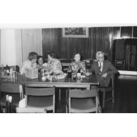 Group at Wright College Dinner, 1974