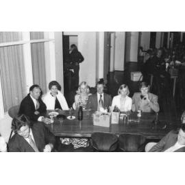 Group at Wright College Dinner, 1974