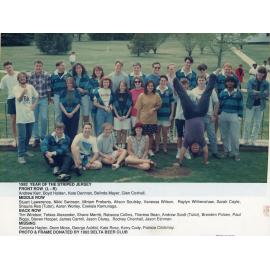 Wright College "1992 Year of the Striped Jersey"