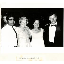 Ashok, Ina, Bronwyn, Dick - 1967