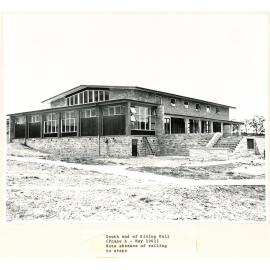 South end of Wright College Dining Hall, 1961