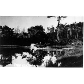 Car fording the river, Upper Orara