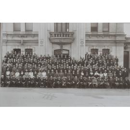 Photograph of the Delegates to the First Convention of the Northern New State Movement, held in Armidale, 19th, 20th and 21st April, 1921