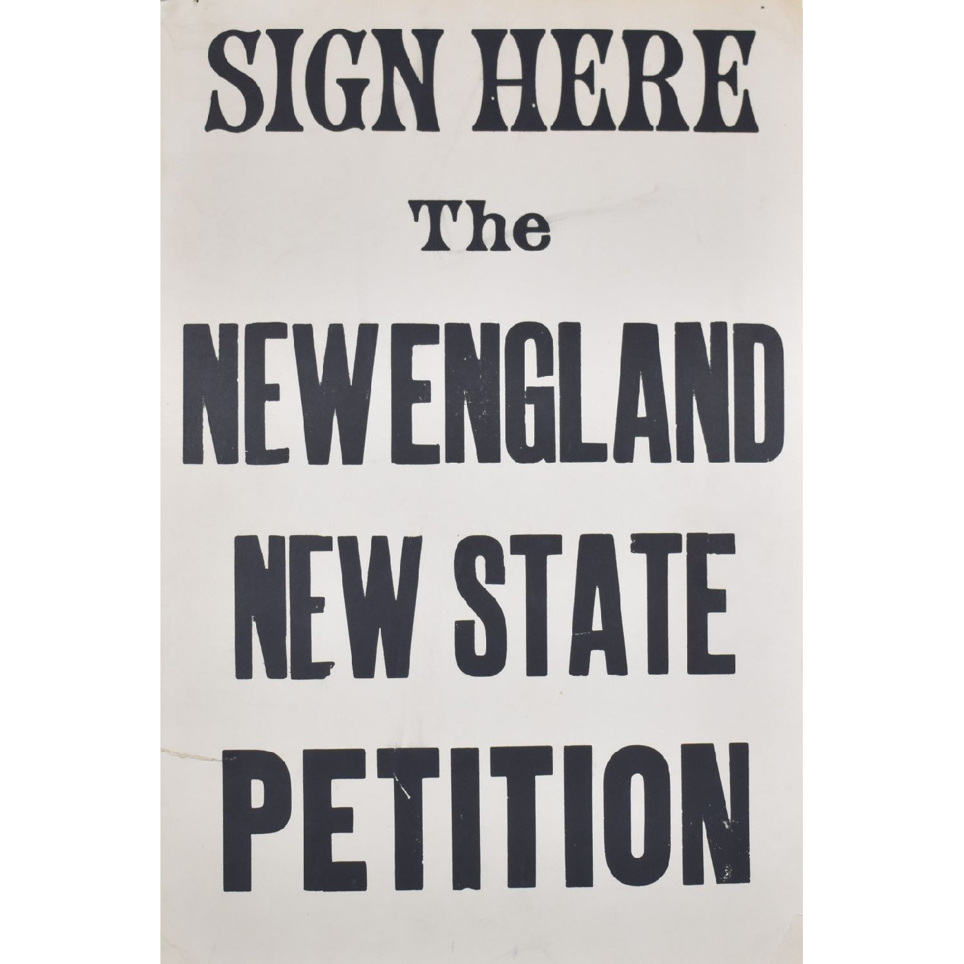 New State Movement - 1967 Referendum Poster Collection