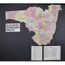 New State Movement Referendum campaign television coverage map