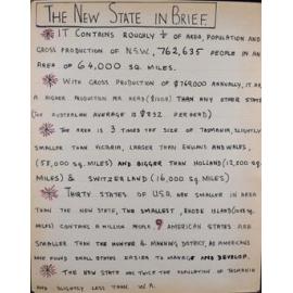 Poster - The New State in Brief
