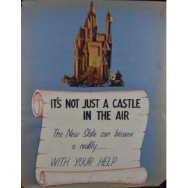 Poster - It's not just a castle in the air
