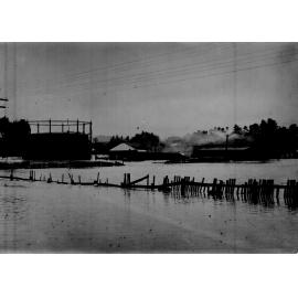 Gas Works, Armidal floods, 1928