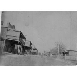 Faulkner Street looking south showing Hirschberg's building