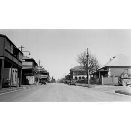 Faulkner Street looking south showing Hirschberg's building