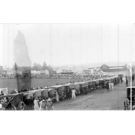 Armidale Show, looking south west towards Sideshow Alley, c. 1935