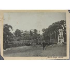 Gostwyck suspension footbridge and homestead