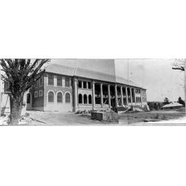 Teachers' College in course of construction, 1929