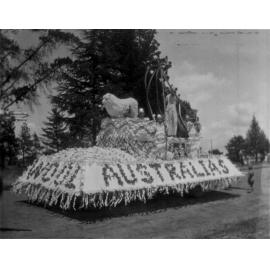 "Australia's Wool" float, 75th Procession, 1938